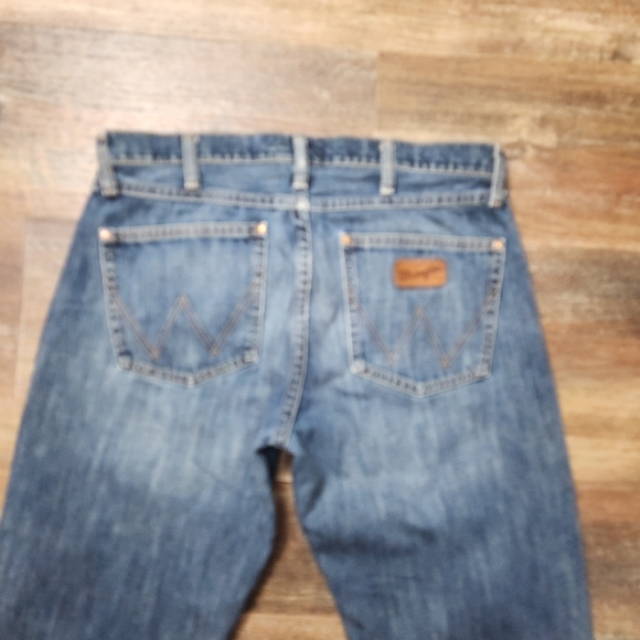 WRANGLER SLIM BOOTCUT JEANS SIZE 32 - Picture 12 of 14